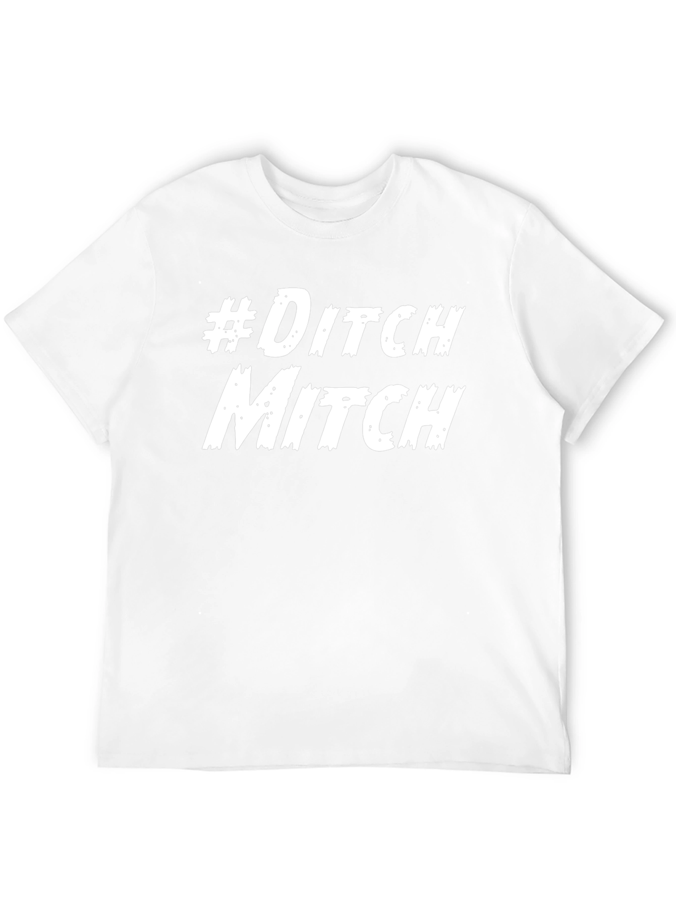 #Ditch Mitch Graphic Tee - Political Statement T-Shirt