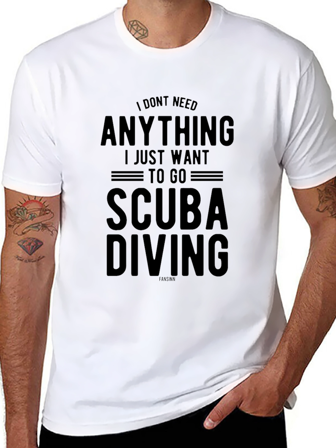 Scuba Diving Graphic T-Shirt