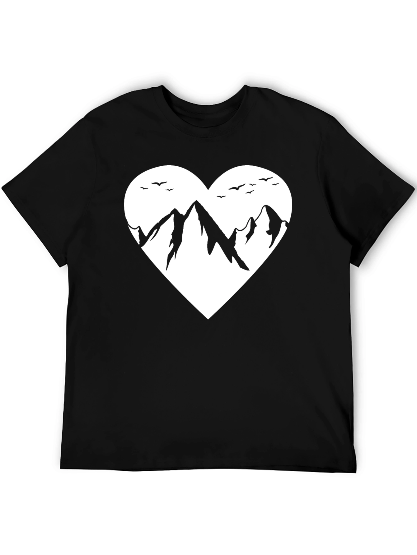 Mountain Heart Graphic T-Shirt - Black