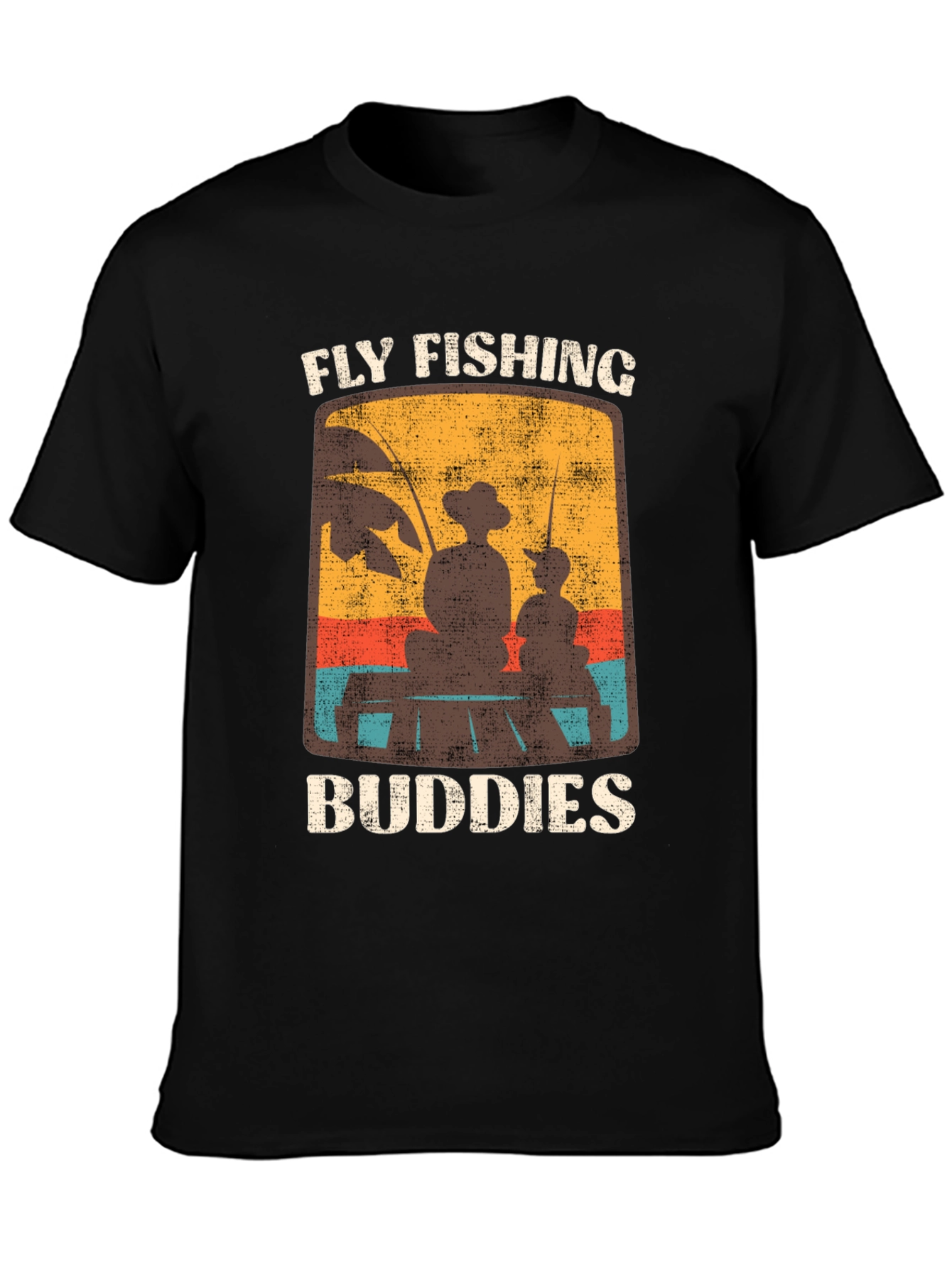 Fly Fishing Buddies Graphic Tee