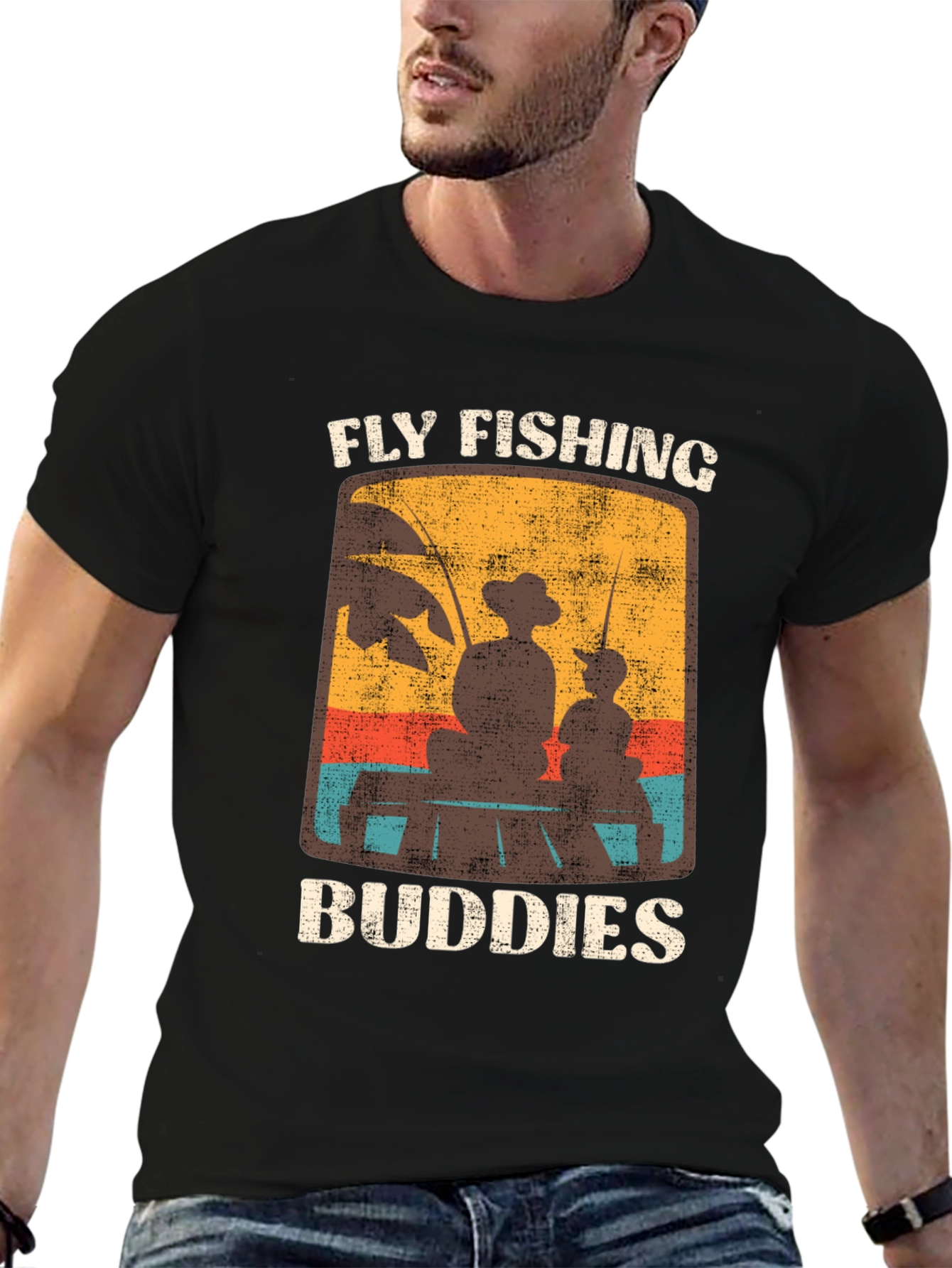 Fly Fishing Buddies Graphic Tee