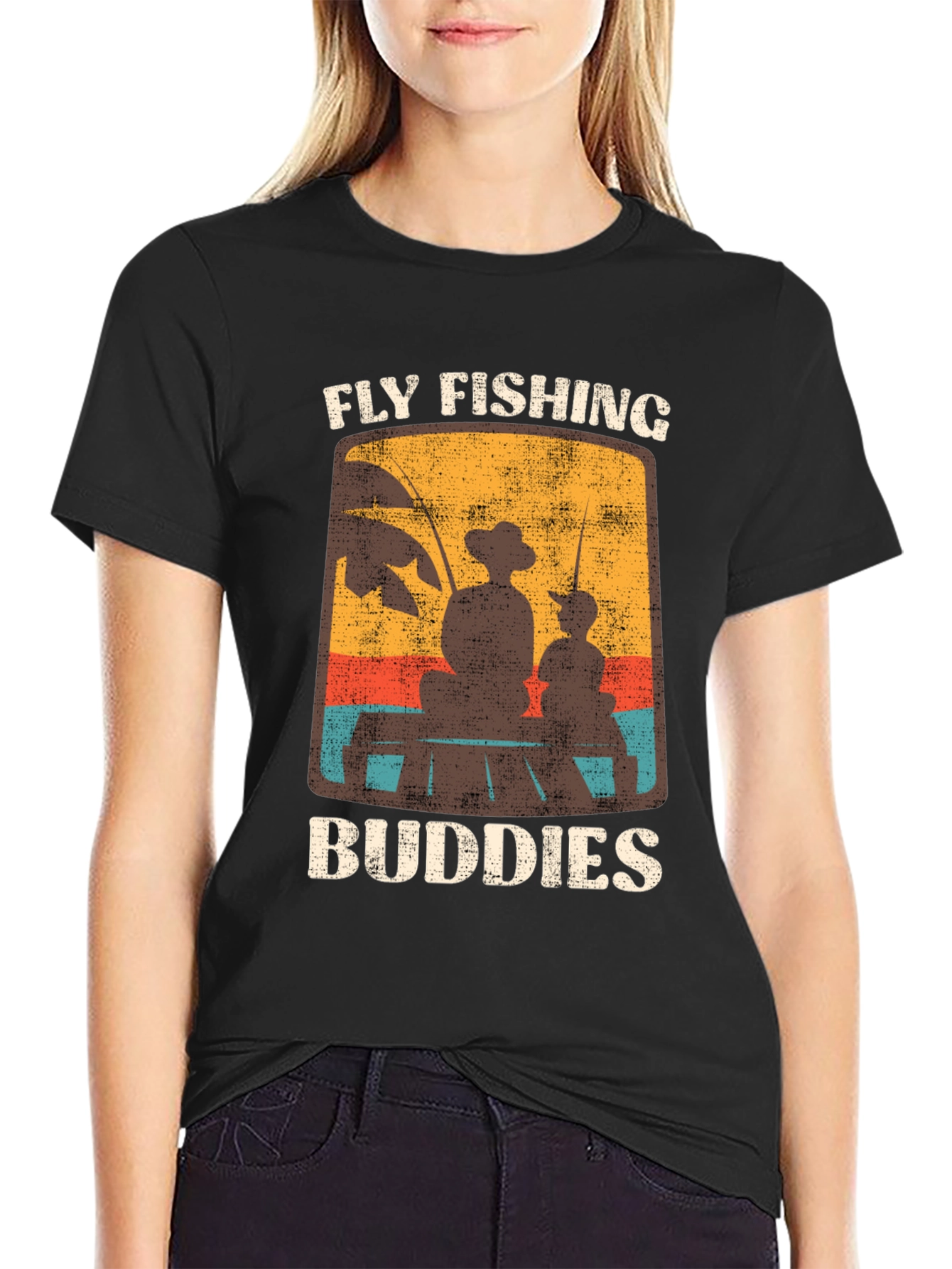 Fly Fishing Buddies Graphic Tee