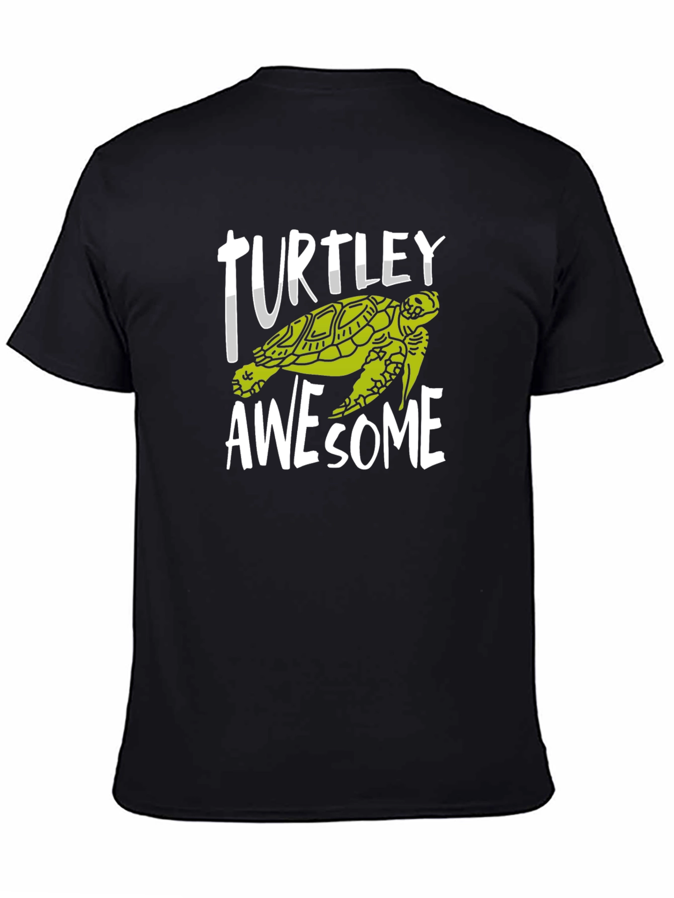 Turtley Awesome Graphic Tee - Fun Turtle Design