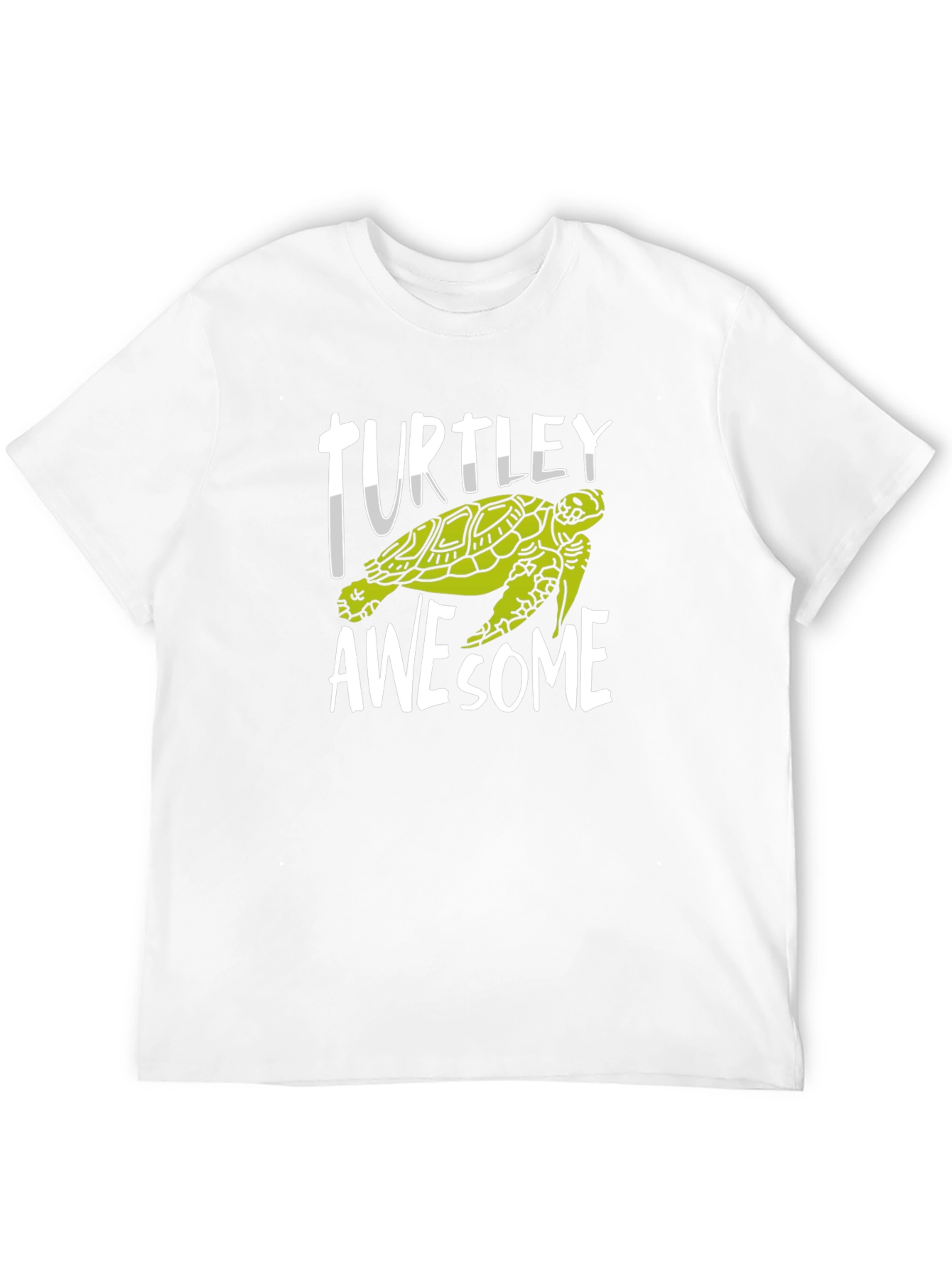 Turtley Awesome Graphic Tee - Fun Turtle Design