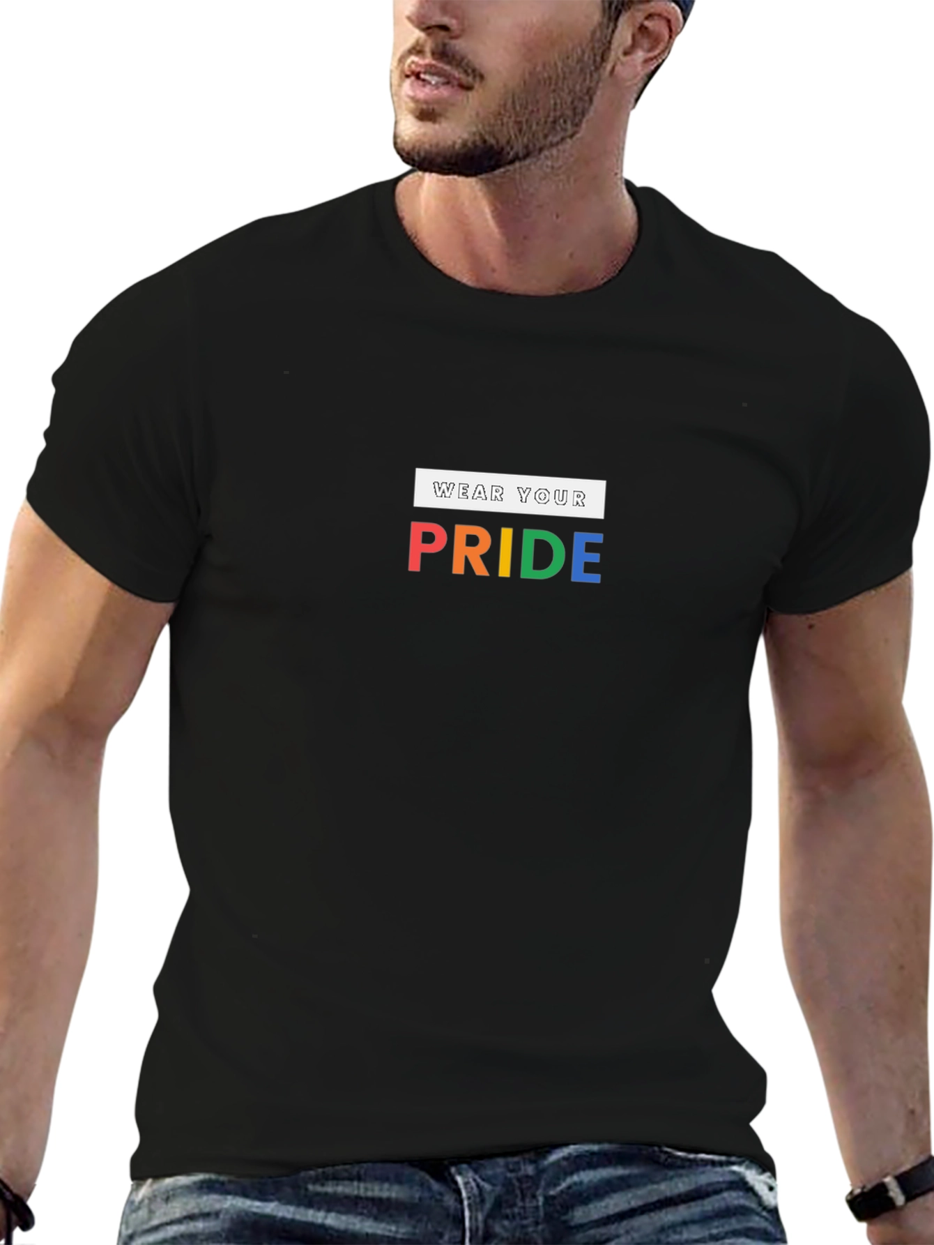 Wear Your Pride - Rainbow Graphic Tee