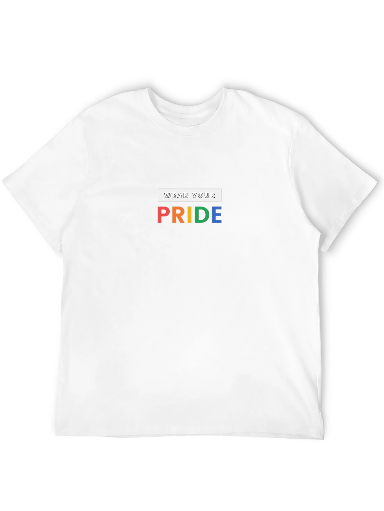 Wear Your Pride - Rainbow Graphic Tee