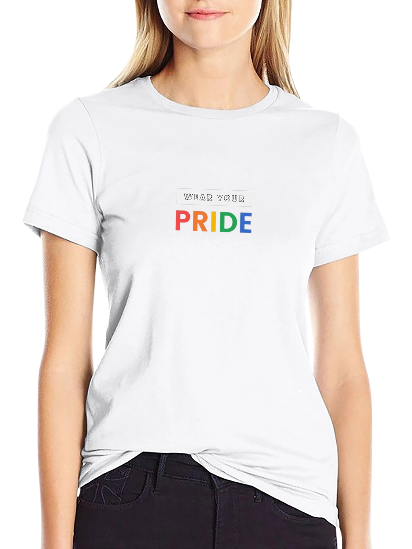 Wear Your Pride - Rainbow Graphic Tee