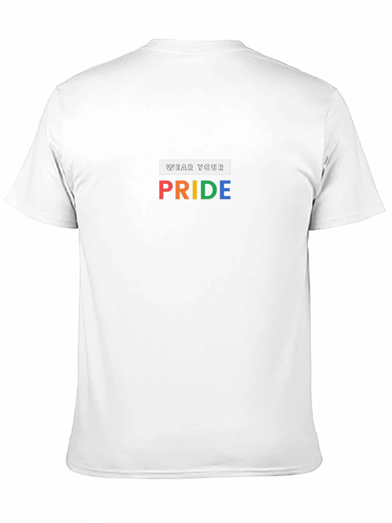 Wear Your Pride - Rainbow Graphic Tee
