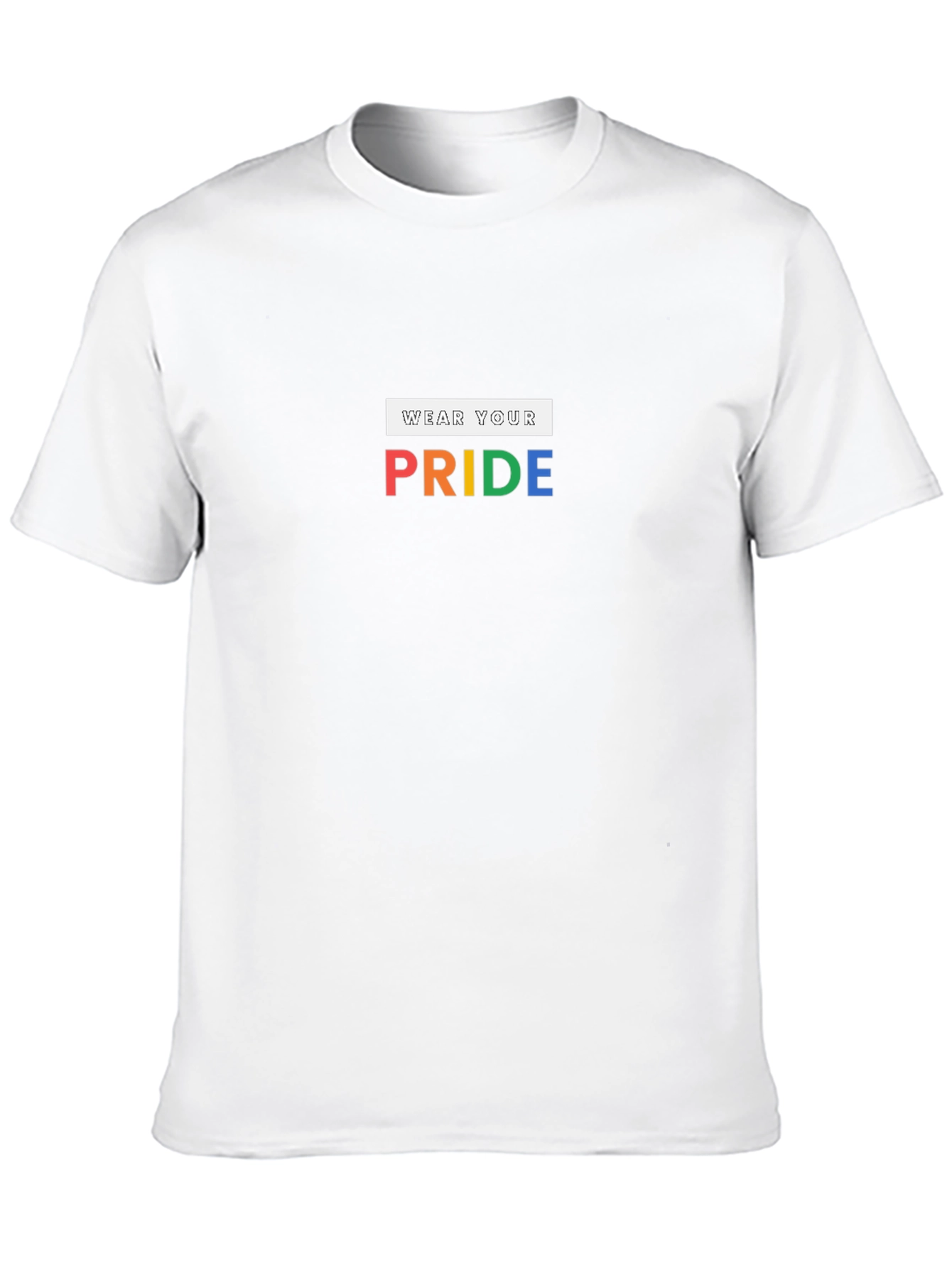 Wear Your Pride - Rainbow Graphic Tee