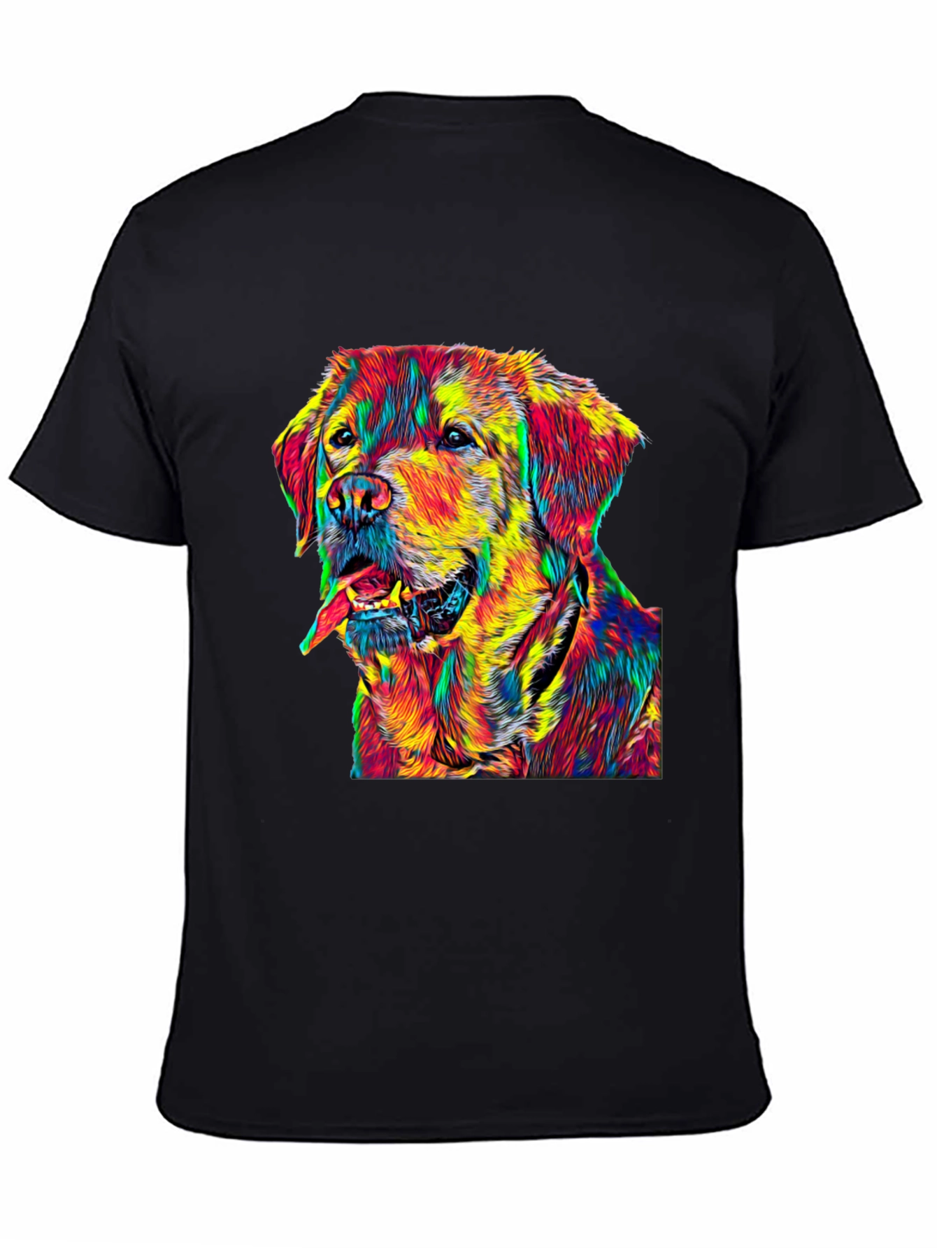 Rainbow Golden Retriever T-Shirt