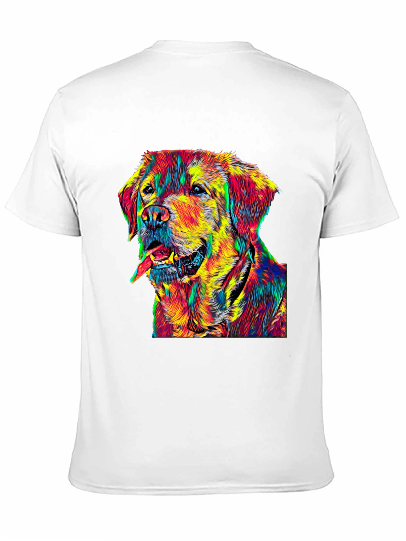 Rainbow Golden Retriever T-Shirt