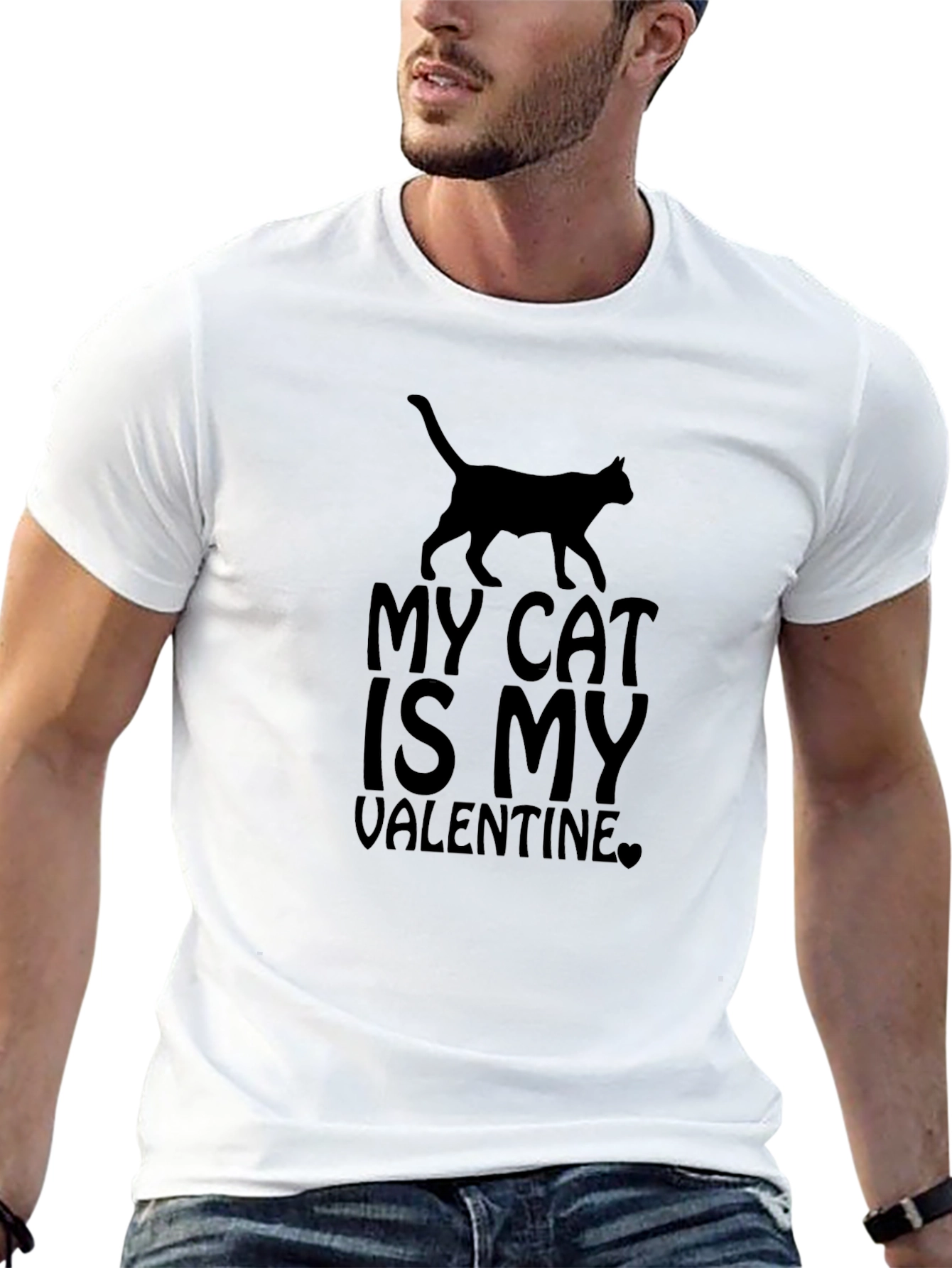 My Cat is My Valentine T-Shirt