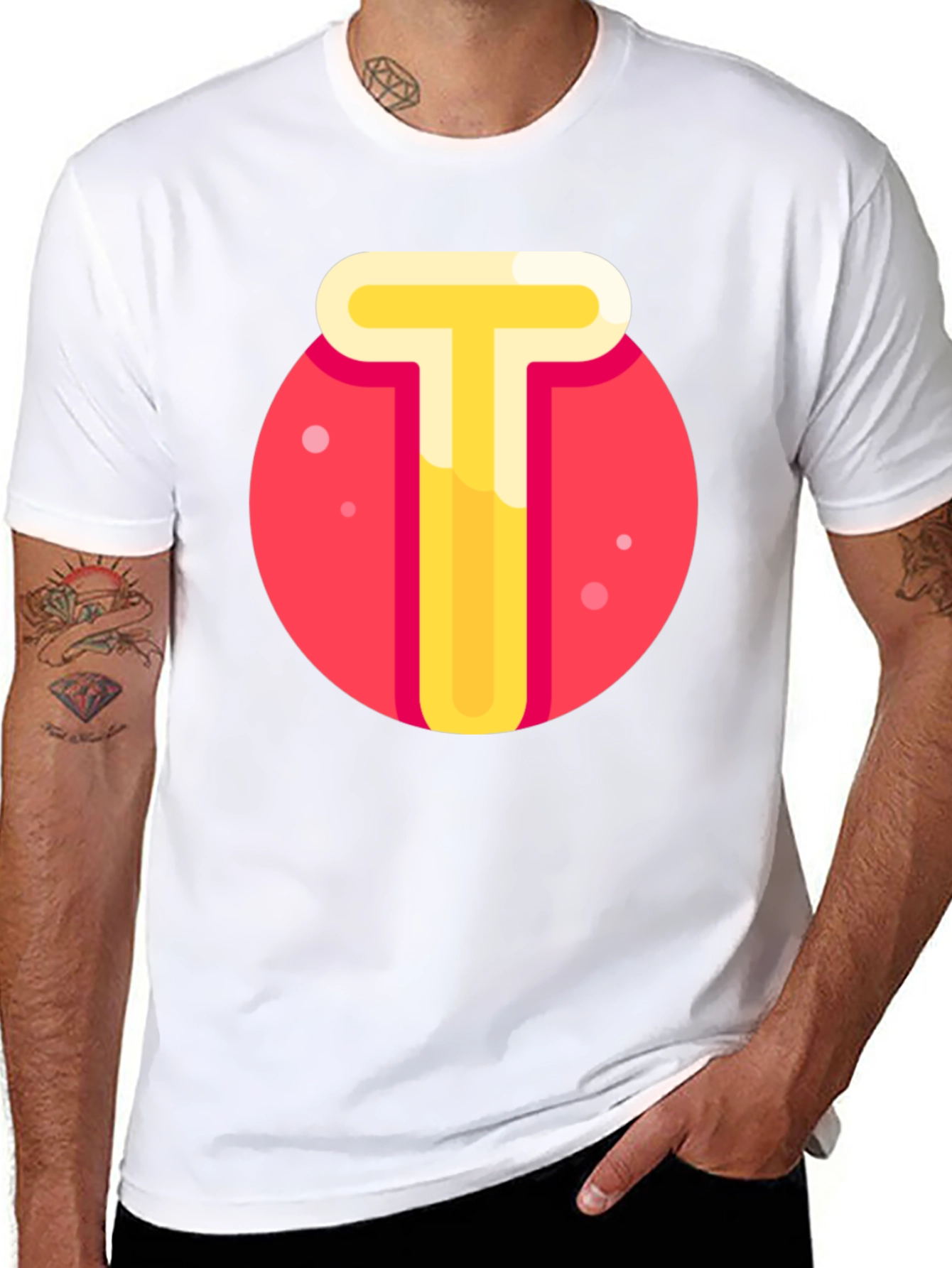 Fun T Graphic Tee - Casual Black T-Shirt