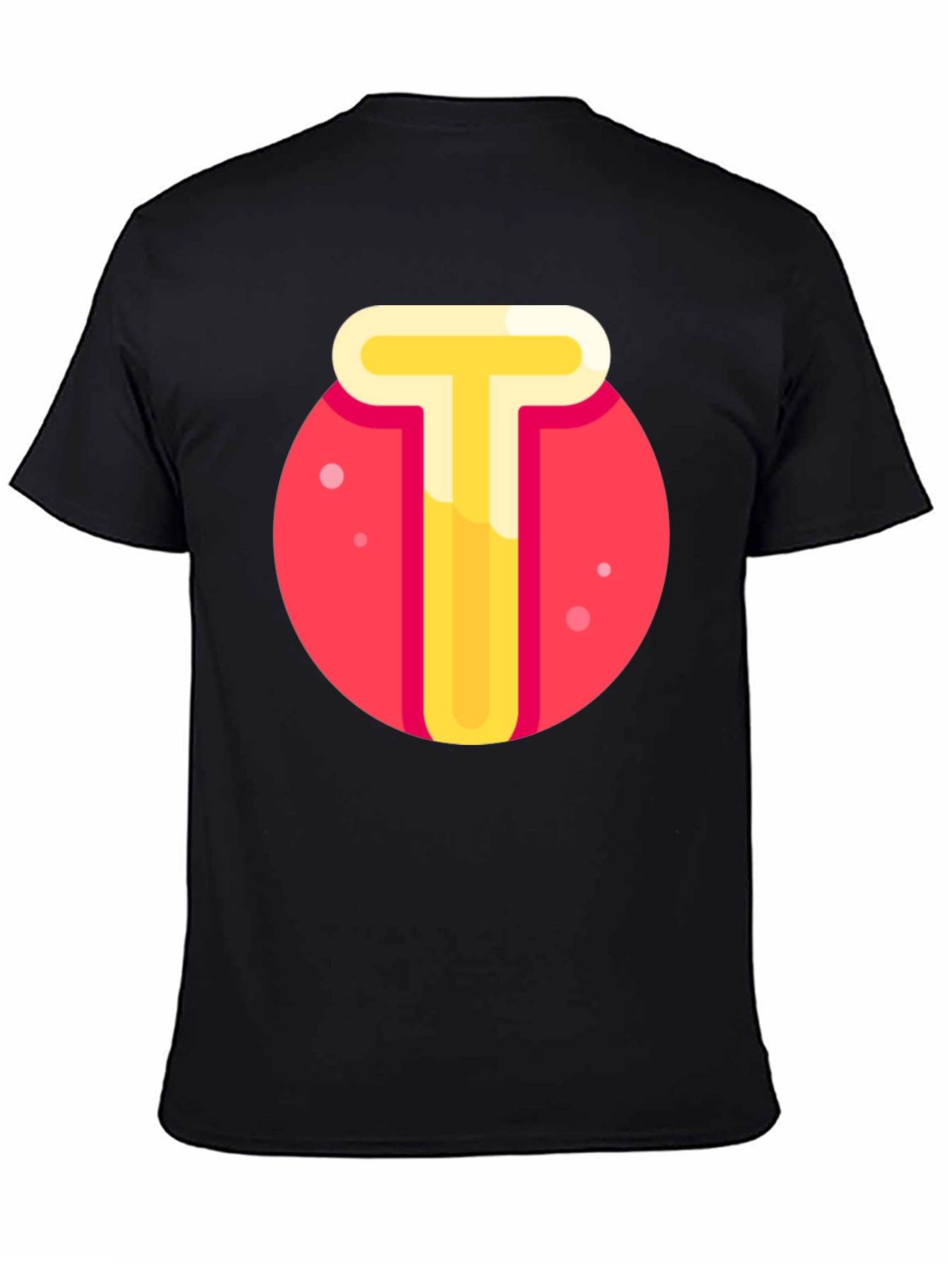 Fun T Graphic Tee - Casual Black T-Shirt