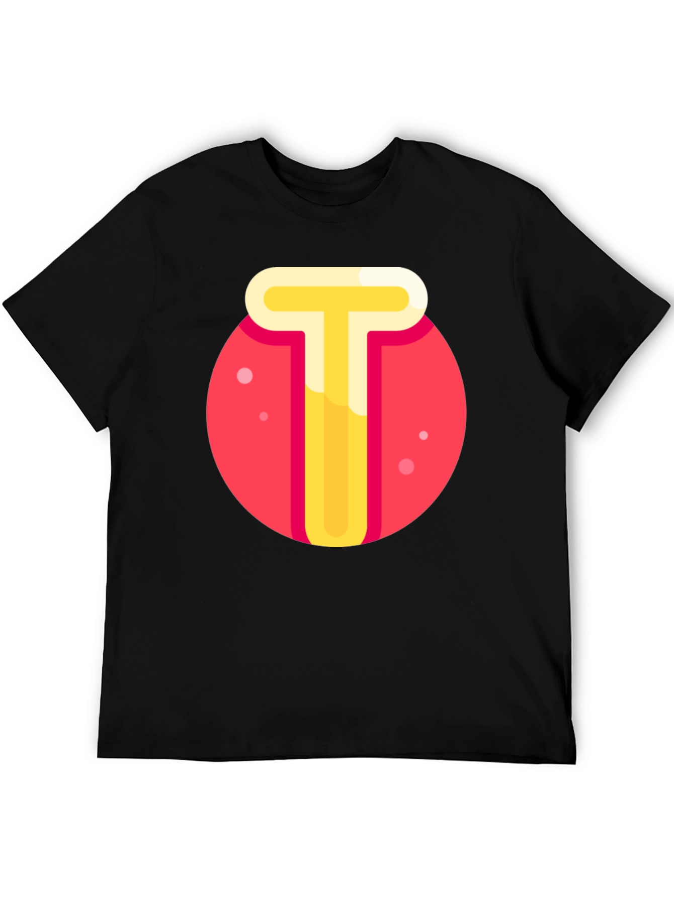 Fun T Graphic Tee - Casual Black T-Shirt