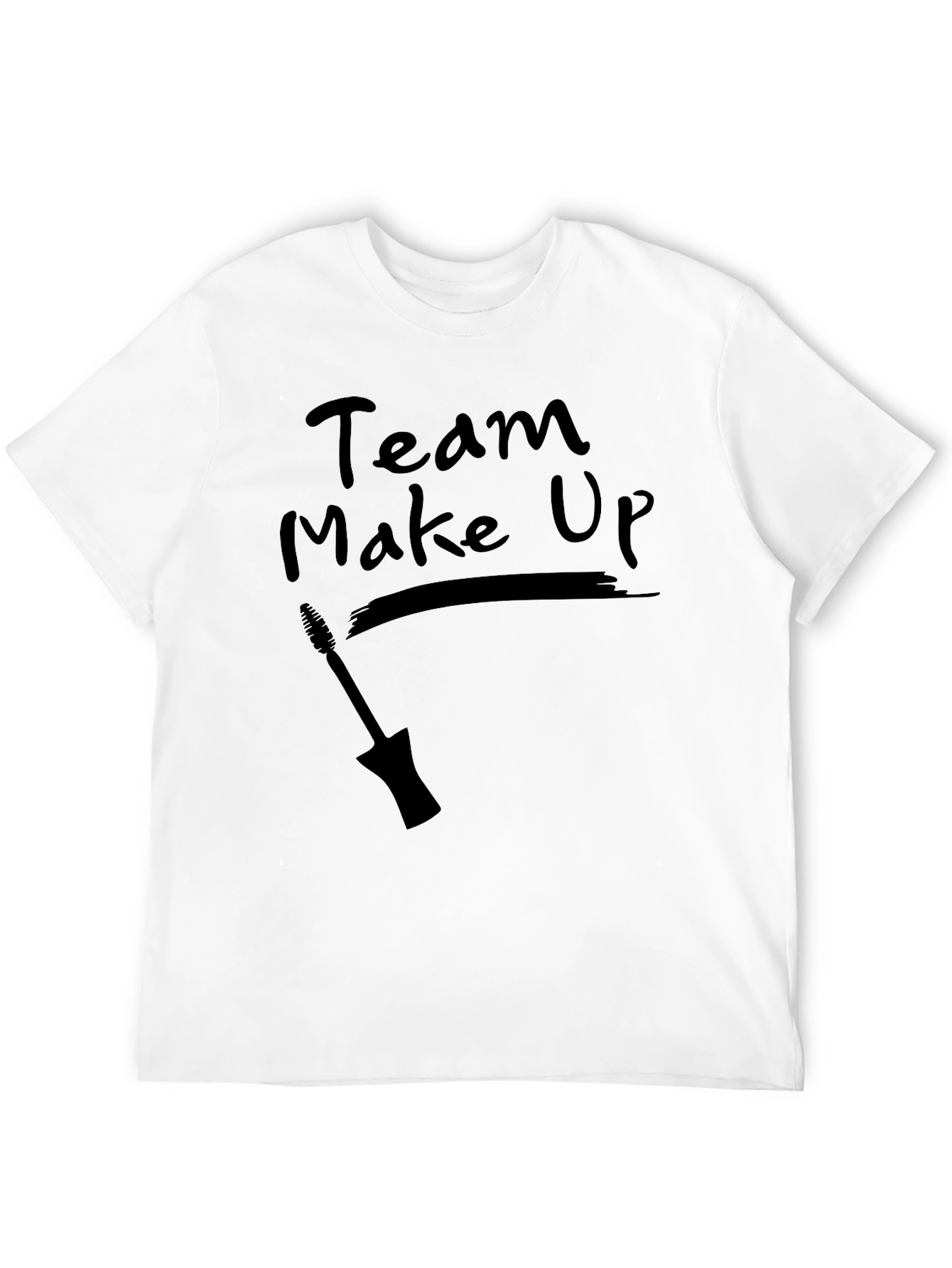 Team Make Up Black T-Shirt
