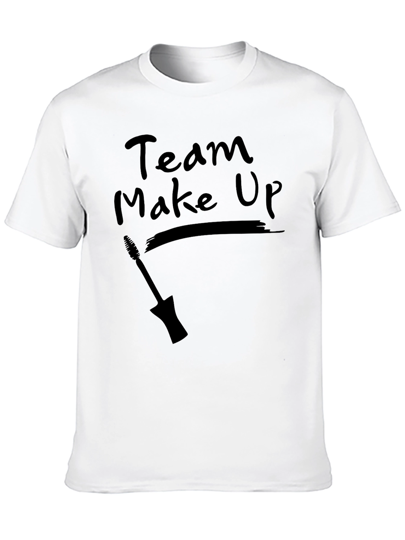 Team Make Up Black T-Shirt