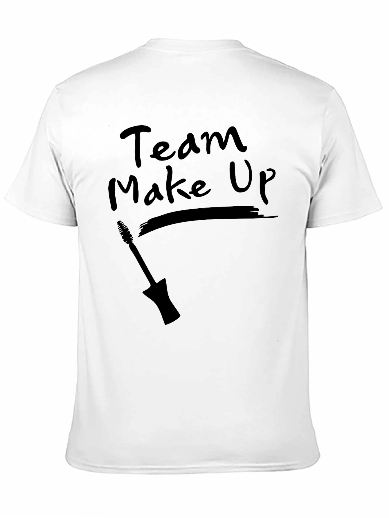 Team Make Up Black T-Shirt
