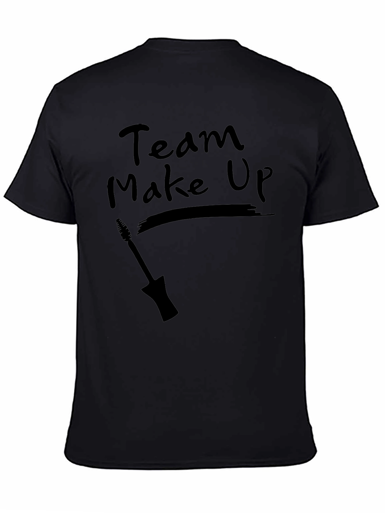 Team Make Up Black T-Shirt