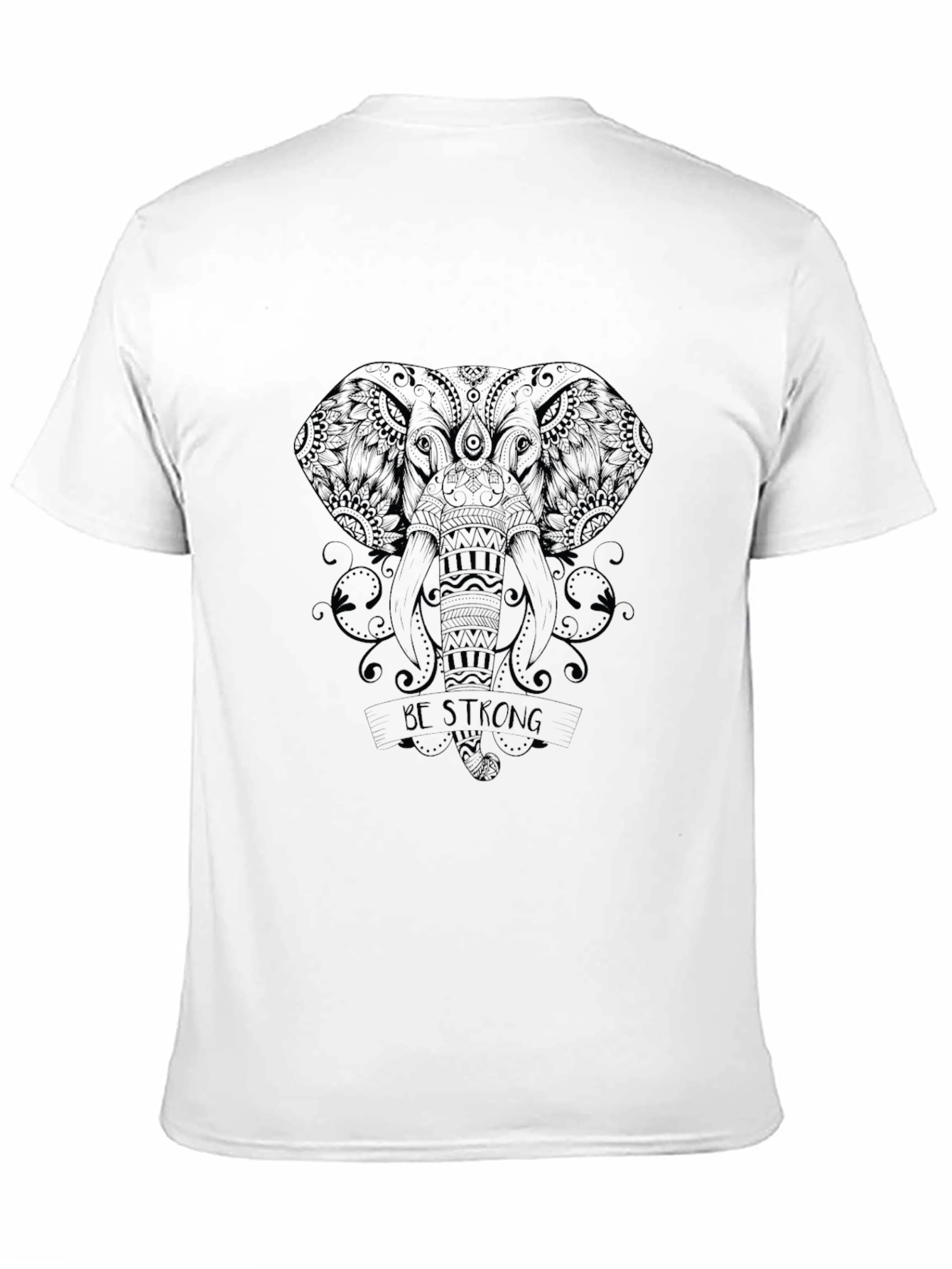 Be Strong Elephant Graphic Tee