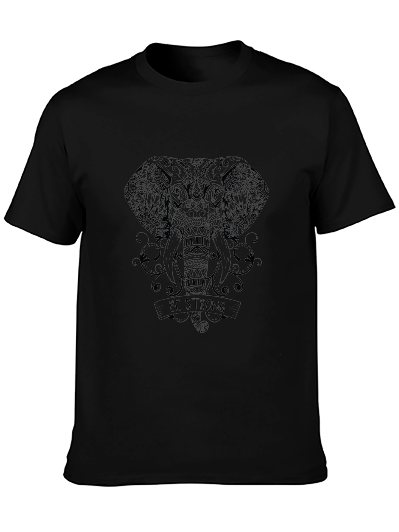 Be Strong Elephant Graphic Tee