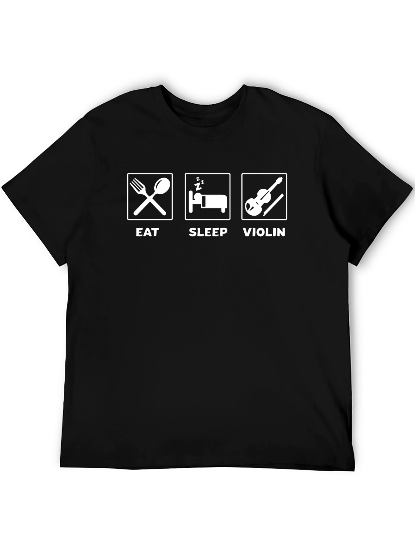 Eat Sleep Violin T-Shirt - Musician Gift