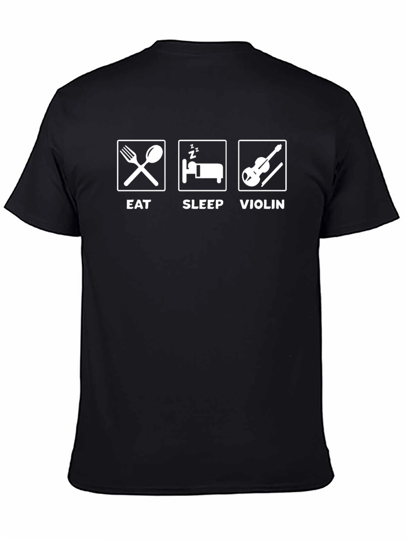 Eat Sleep Violin T-Shirt - Musician Gift