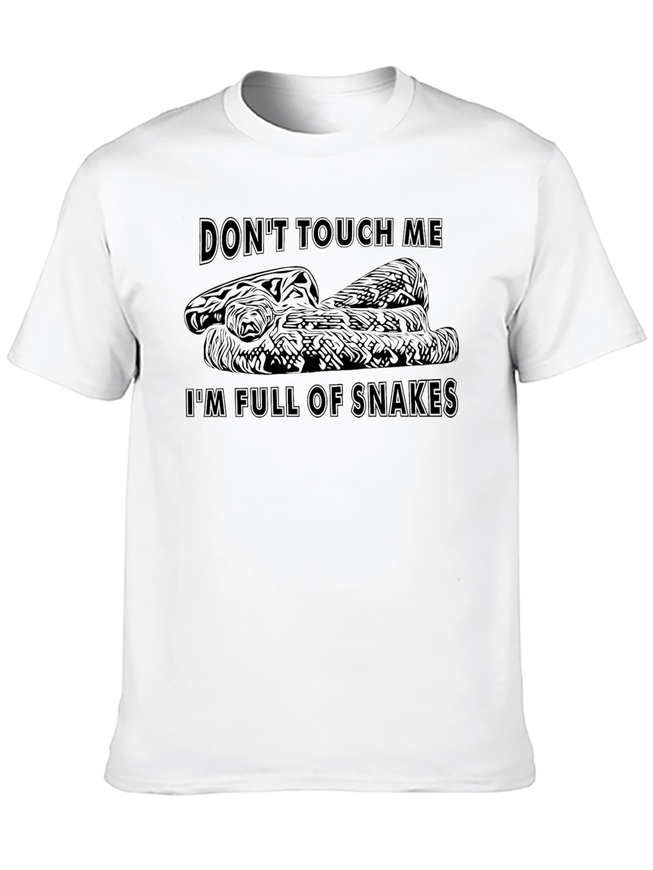 Dont Touch Me Snake Graphic Tee