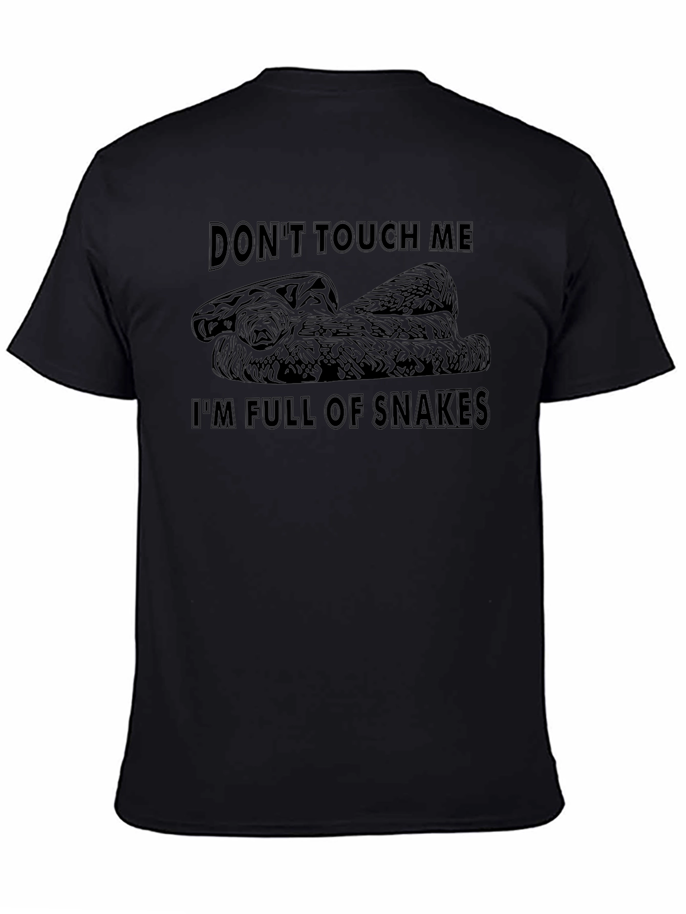 Dont Touch Me Snake Graphic Tee