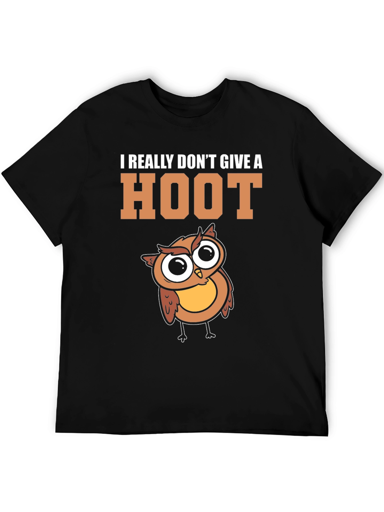 I Really Dont Give a Hoot Owl T-Shirt