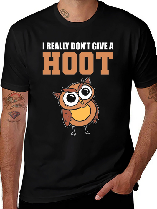 I Really Dont Give a Hoot Owl T-Shirt