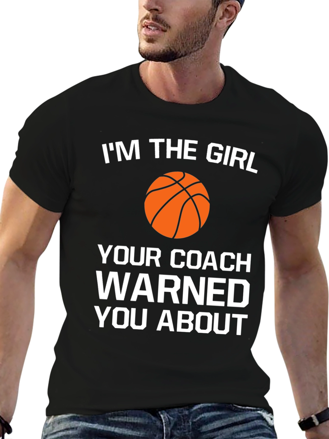 Im The Girl Basketball T-Shirt