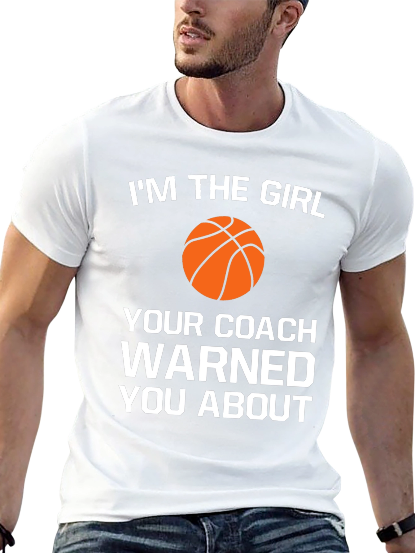 Im The Girl Basketball T-Shirt
