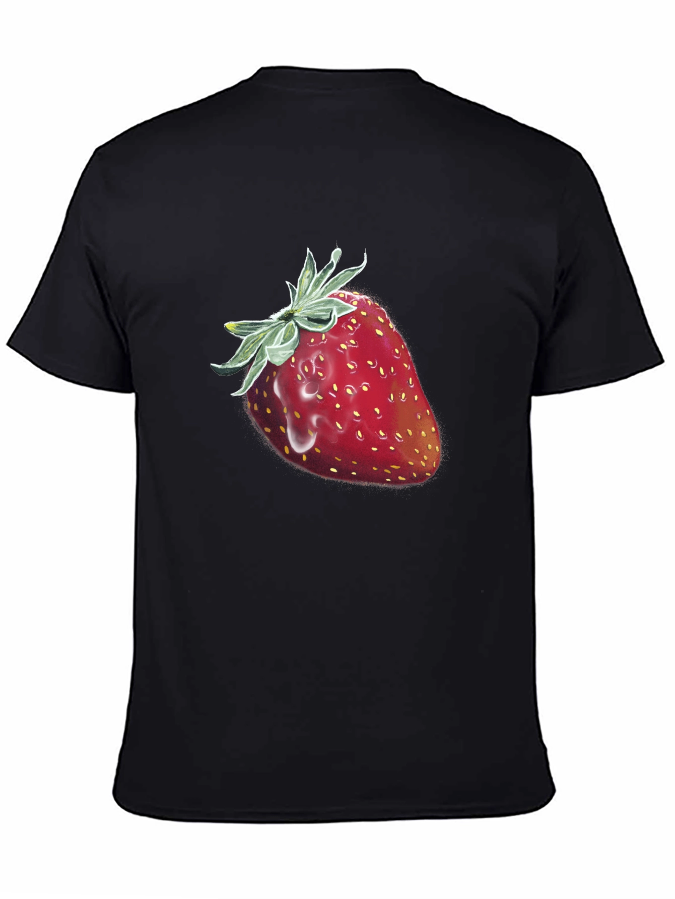 Strawberry Graphic T-Shirt - Fruit Lover Tee