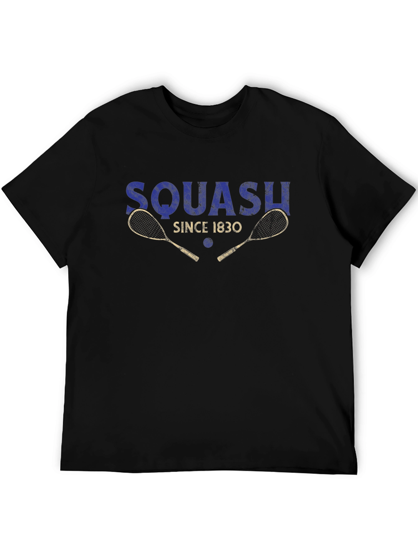 Squash Since 1830 Black Graphic Tee