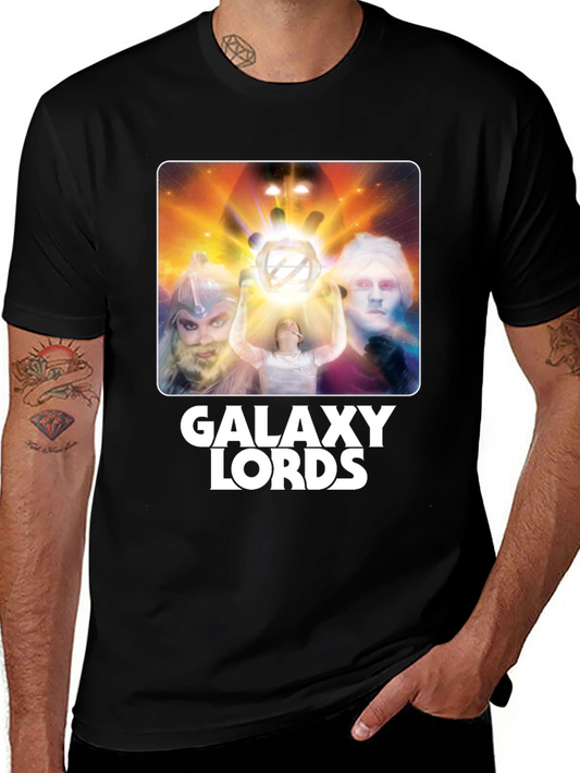 Galaxy Lords Graphic T-Shirt - Retro Sci-Fi Style