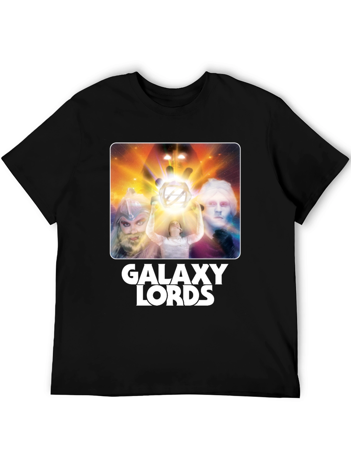 Galaxy Lords Graphic T-Shirt - Retro Sci-Fi Style