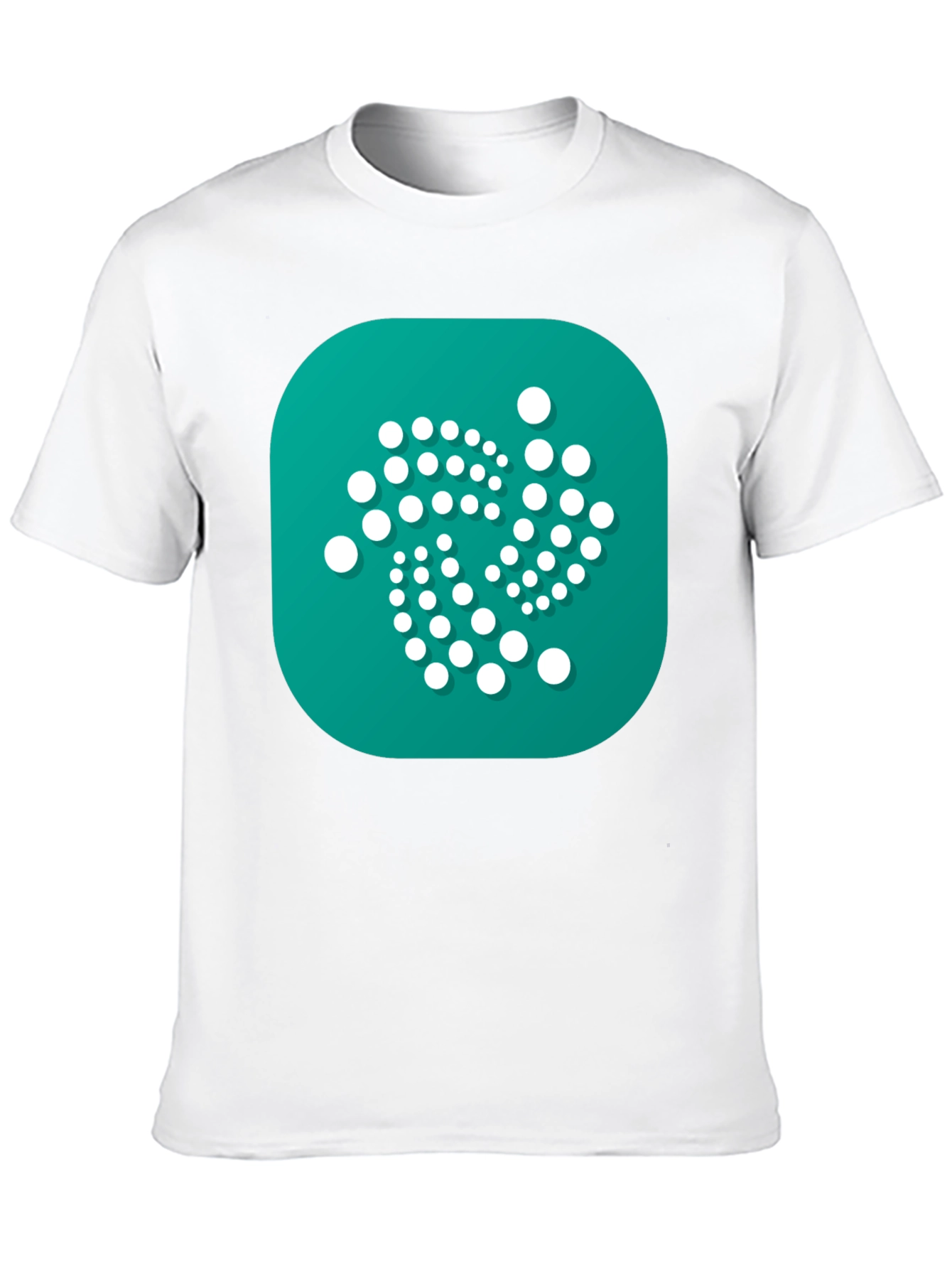 IOTA Crypto Black T-Shirt - Modern Digital Currency Design