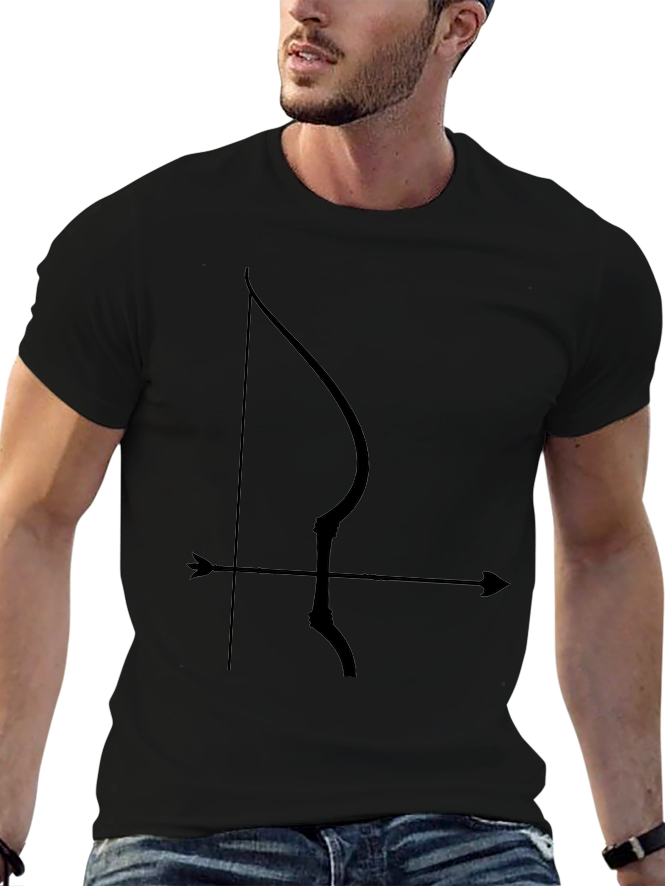 Archery Bow and Arrow Graphic Tee