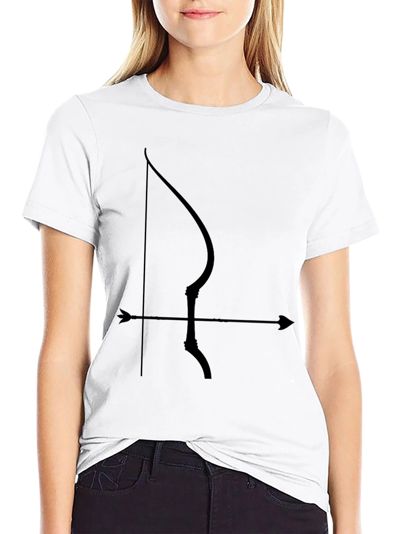 Archery Bow and Arrow Graphic Tee