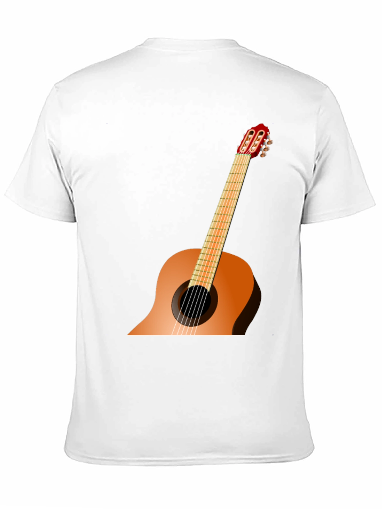Guitar Graphic Black T-Shirt