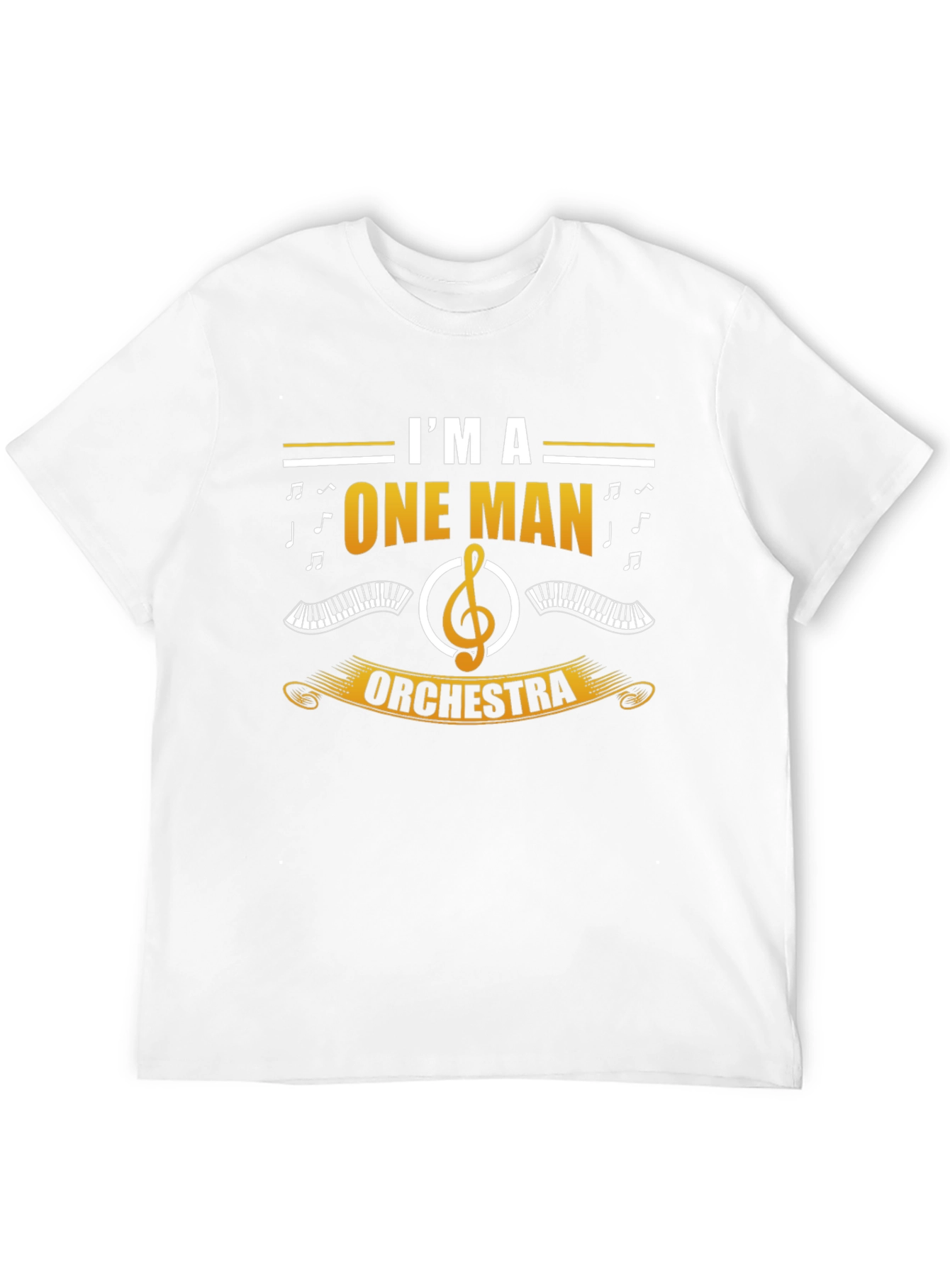 One Man Orchestra T-Shirt - Musician Novelty Tee