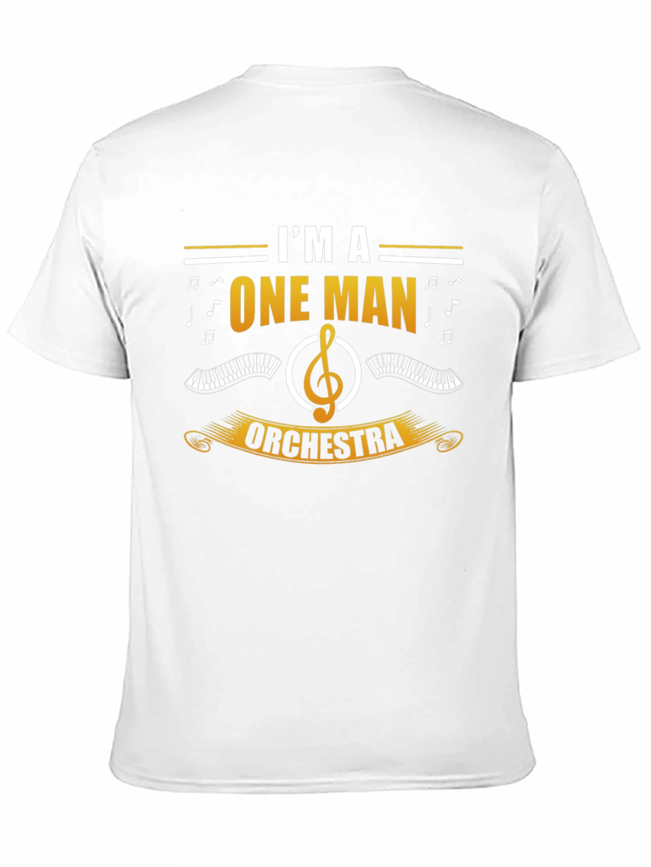 One Man Orchestra T-Shirt - Musician Novelty Tee