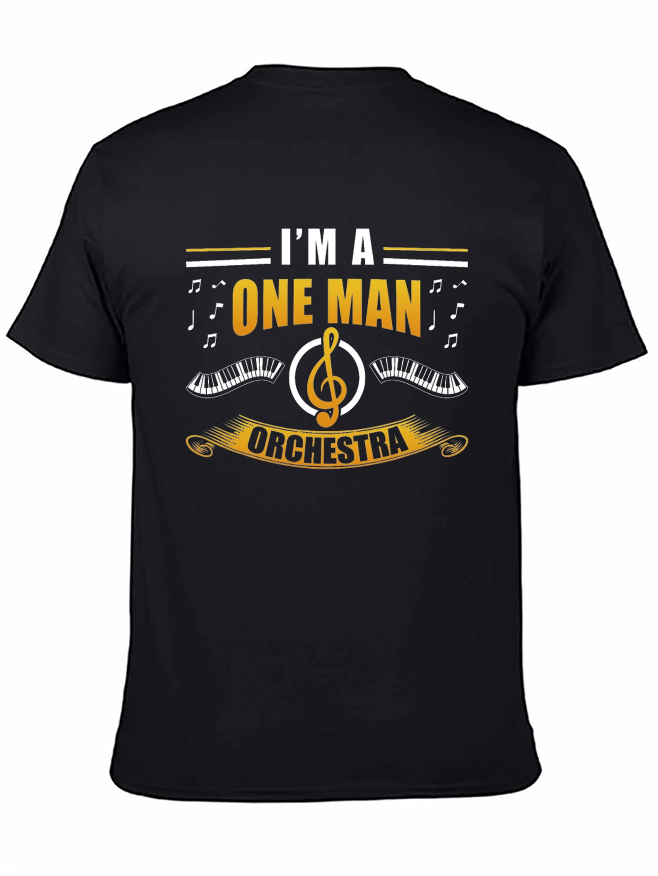One Man Orchestra T-Shirt - Musician Novelty Tee