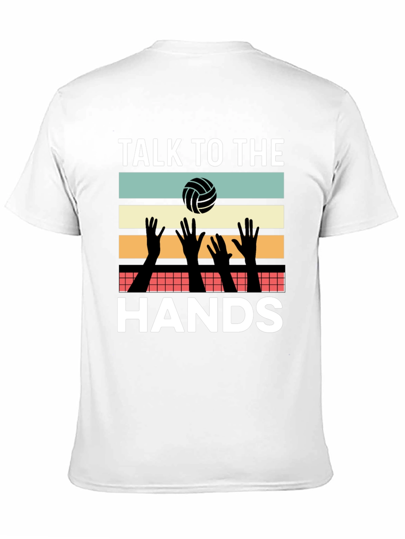 Talk To The Hands Volleyball Graphic Tee