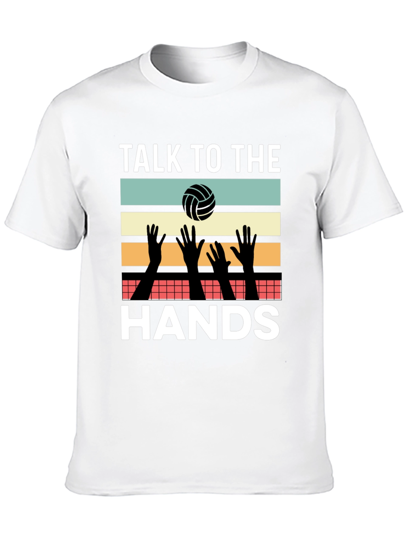 Talk To The Hands Volleyball Graphic Tee
