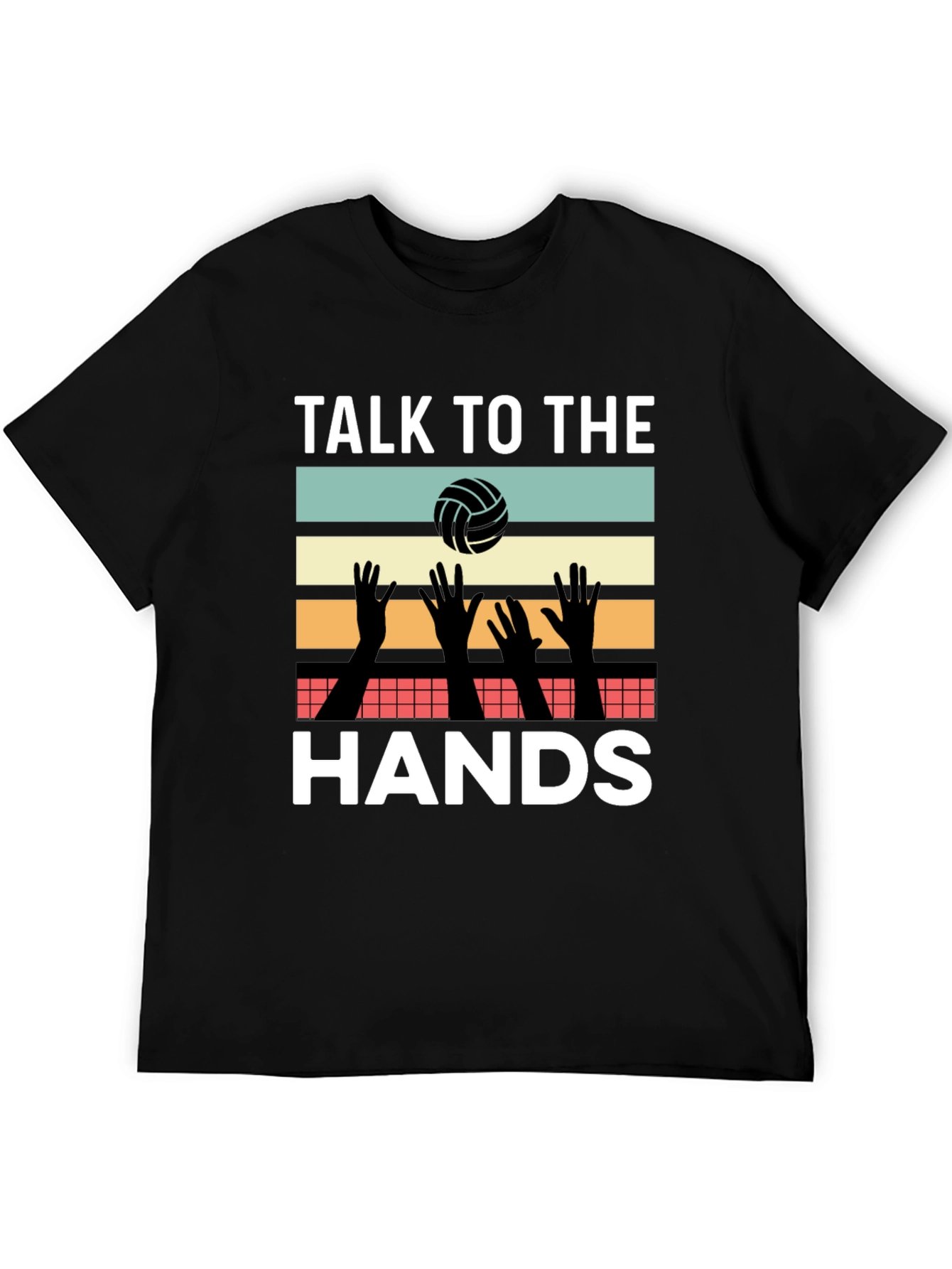 Talk To The Hands Volleyball Graphic Tee