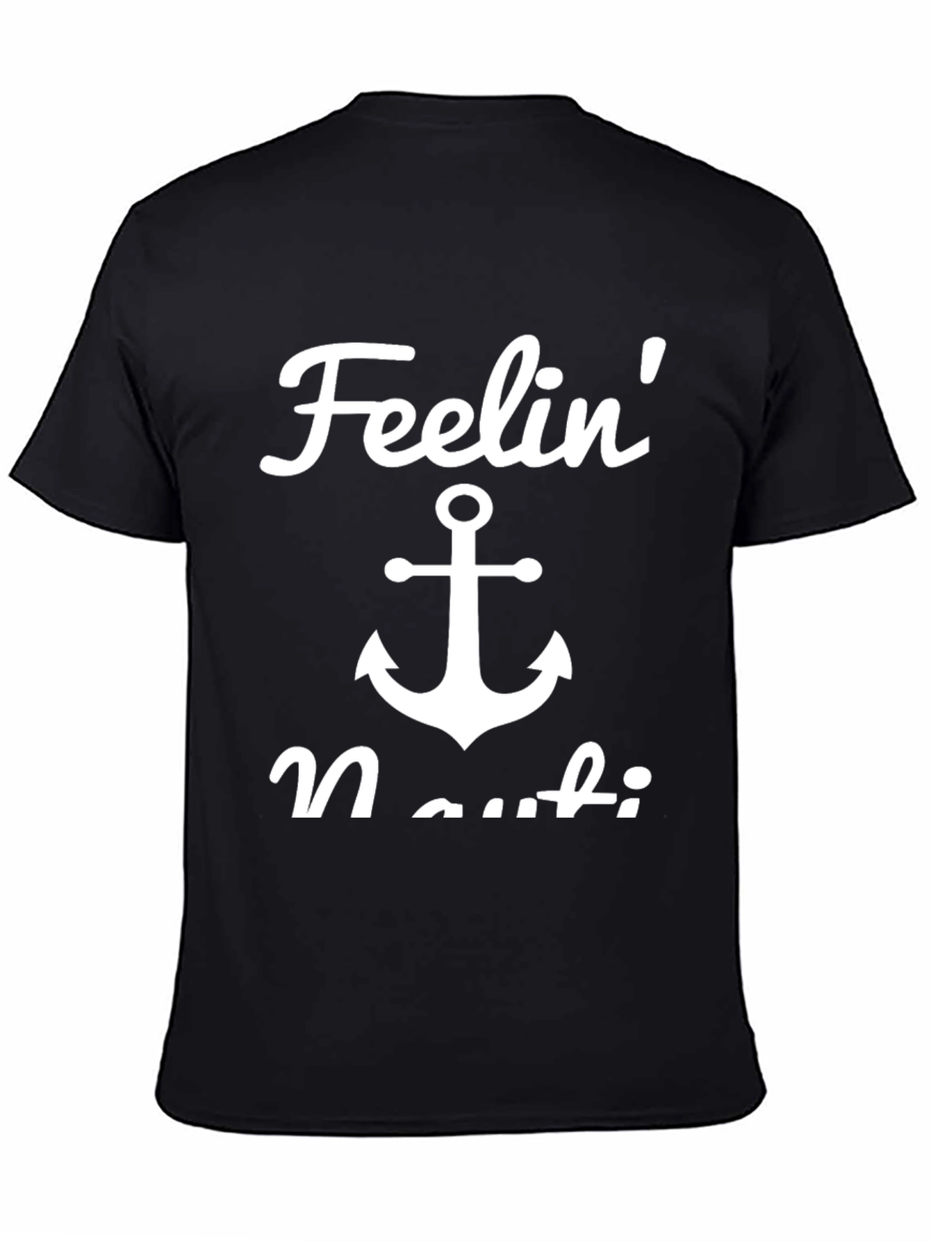 Feelin Nauti Black Graphic Tee