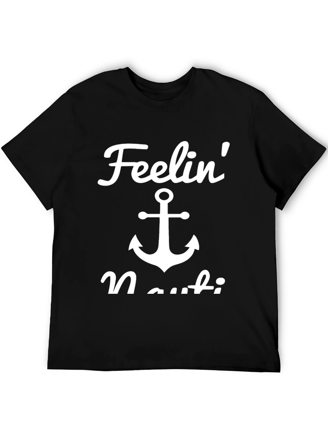 Feelin Nauti Black Graphic Tee