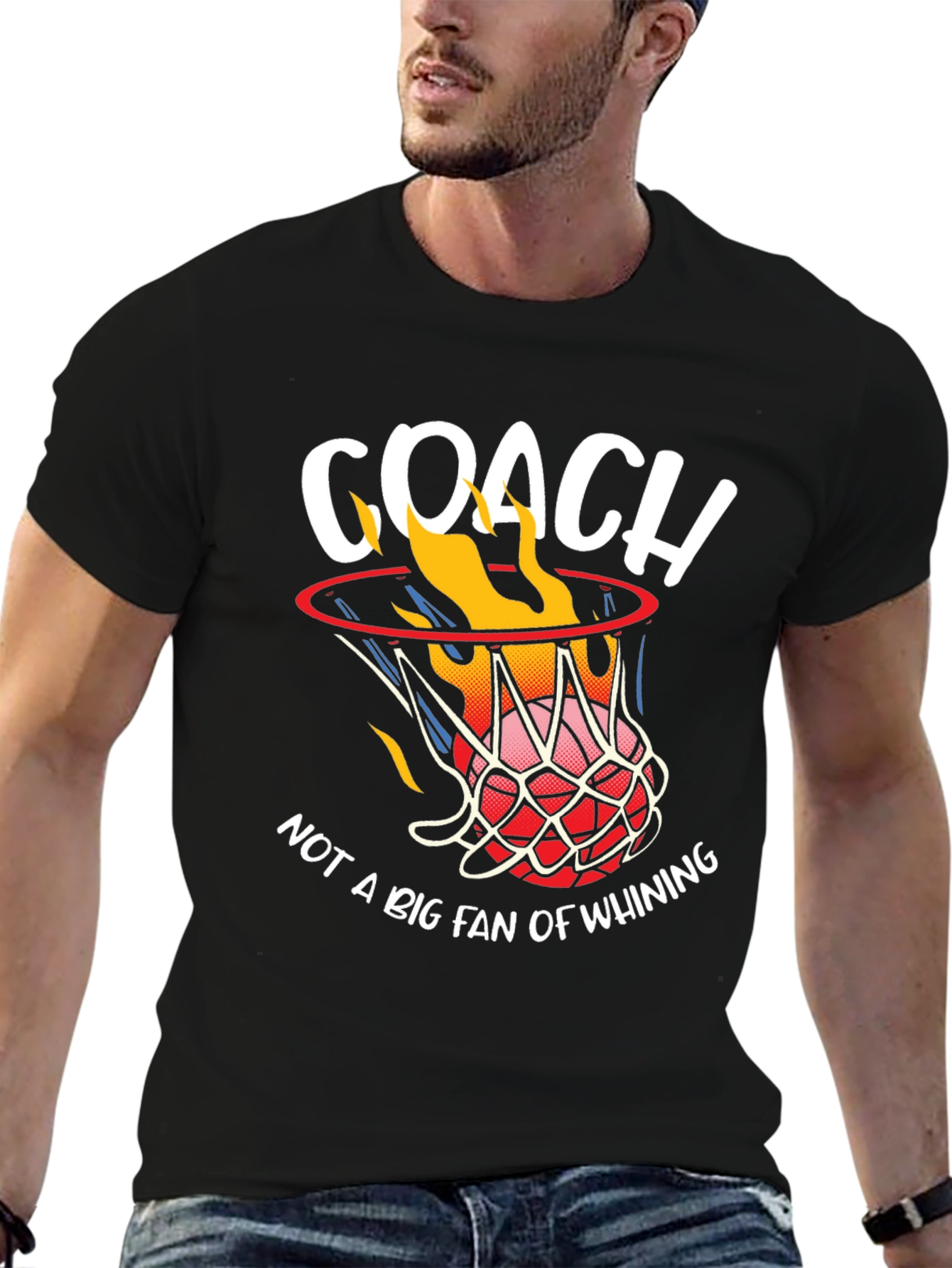 Basketball Coach Graphic Tee